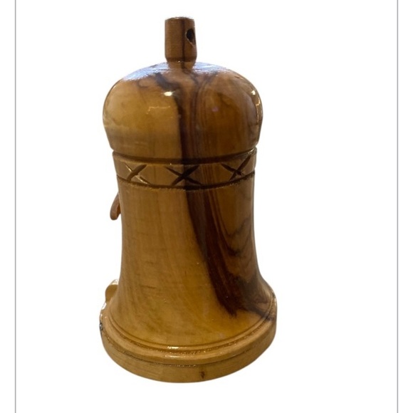 Wooden Handmade Nativity Scene Christmas Ornament made in The Holy Land - Picture 3 of 6